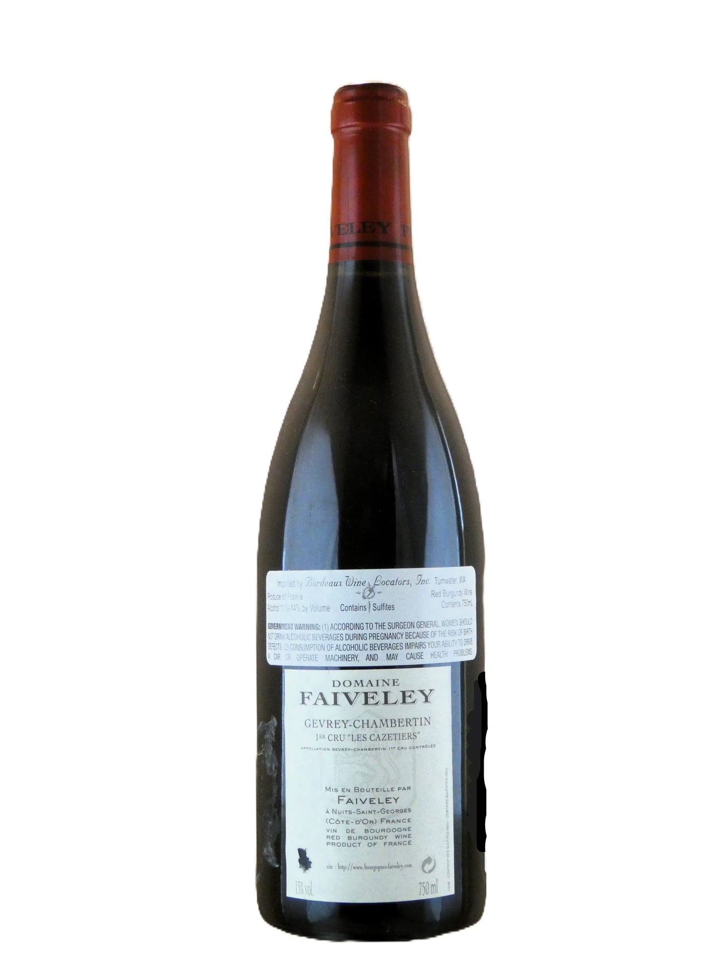 Faiveley Gevrey Chambertin 1er Cru Les Cazetiers- 2010 (750ml)