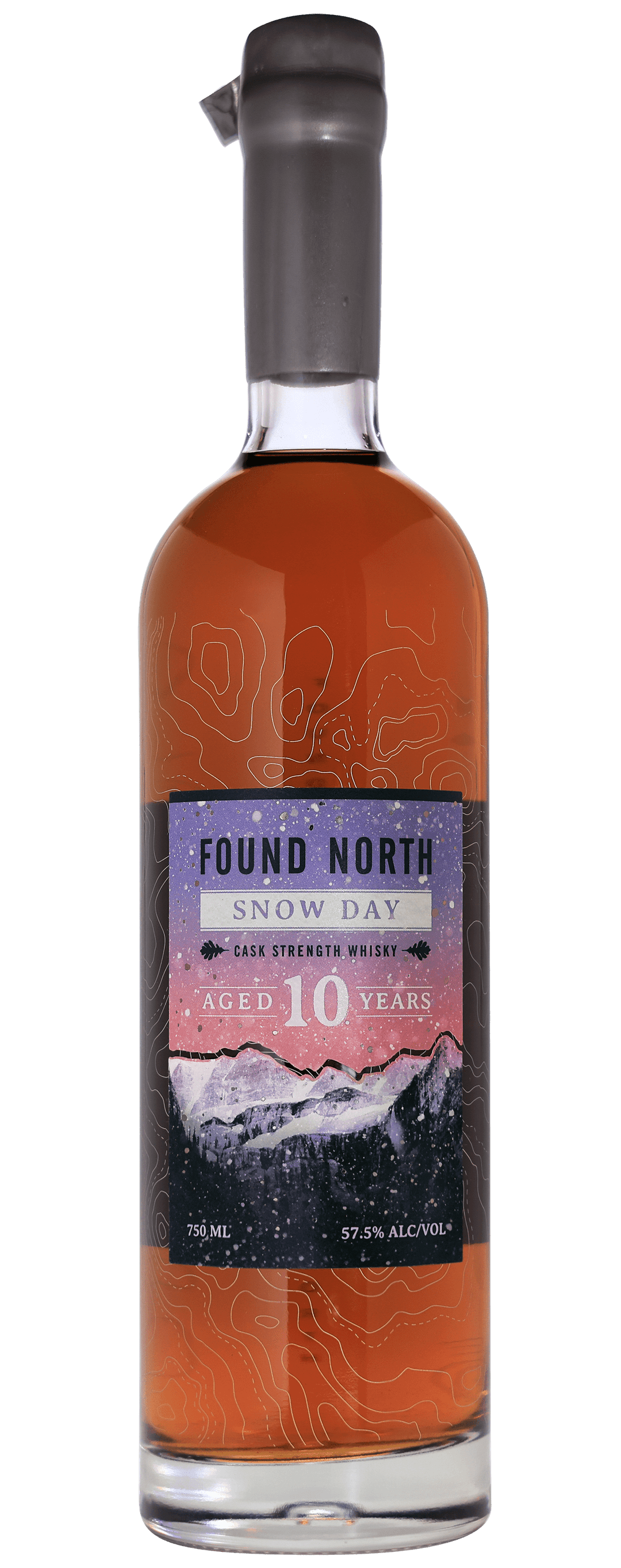 Found North Snow Day 'First Flurry' 10-year Cask Strength Whiskey (750ml)