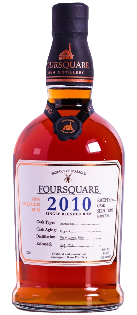Foursquare Single Blended Rum - 2010 (750ml)