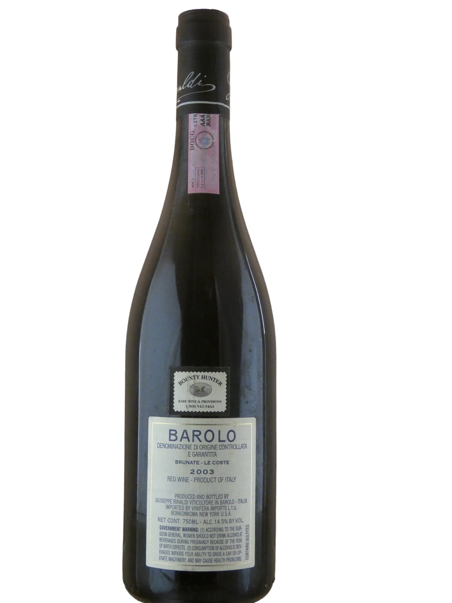 Giuseppe Rinaldi Barolo - 2003 (750ml)