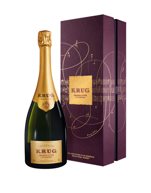 Krug Grand Cuvee 171eme Edition Music Gift Box (Echos) - NV (750ml)