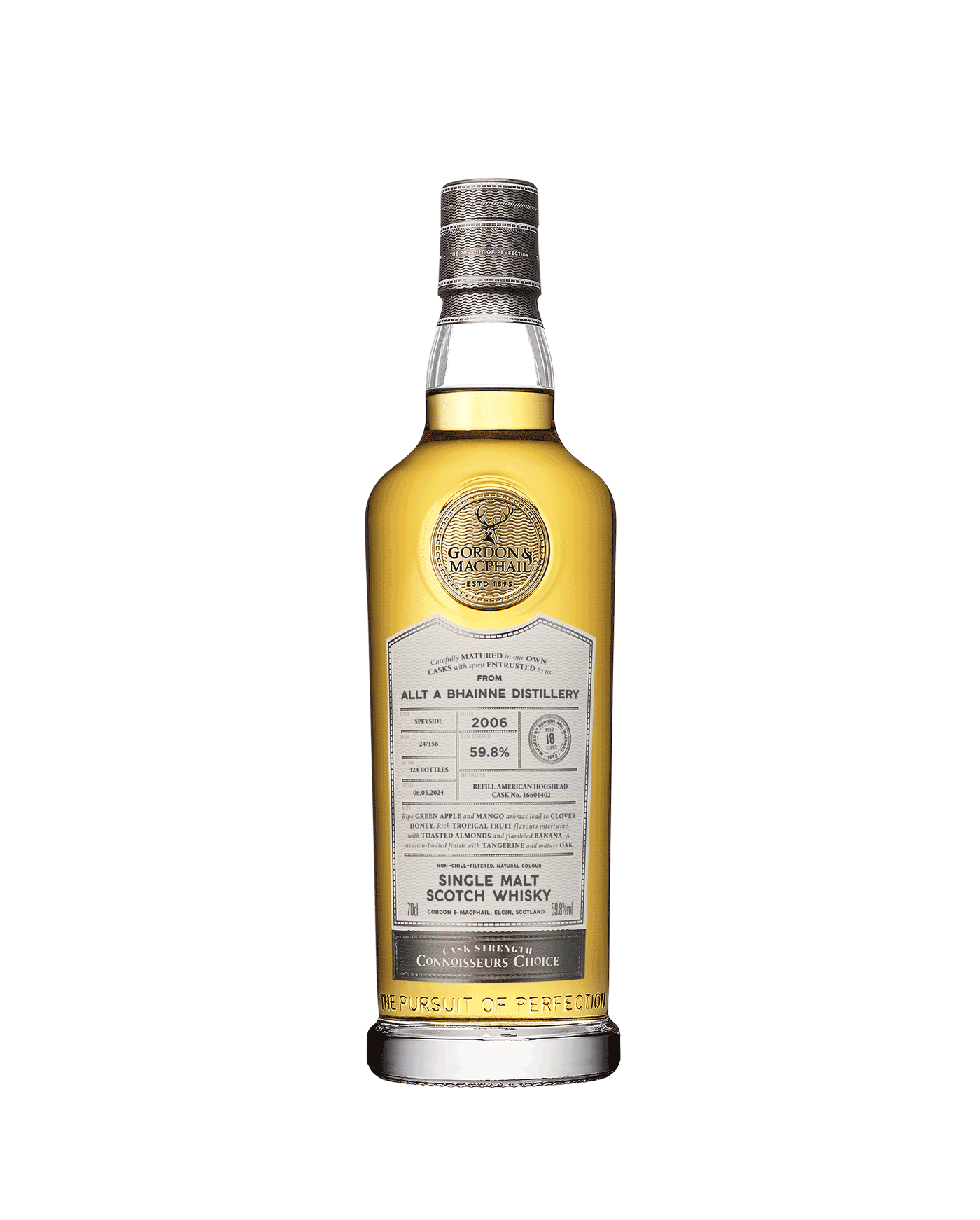 Gordon & MacPhail Connoisseurs Choice Allt A Bhainne 18-Year Vintage 2006 (700ml)
