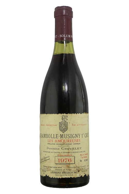 Grivelet Pere & Fils 1er Cru Les Amoureuses Chambolle-Musigny - 1976 (750ml)