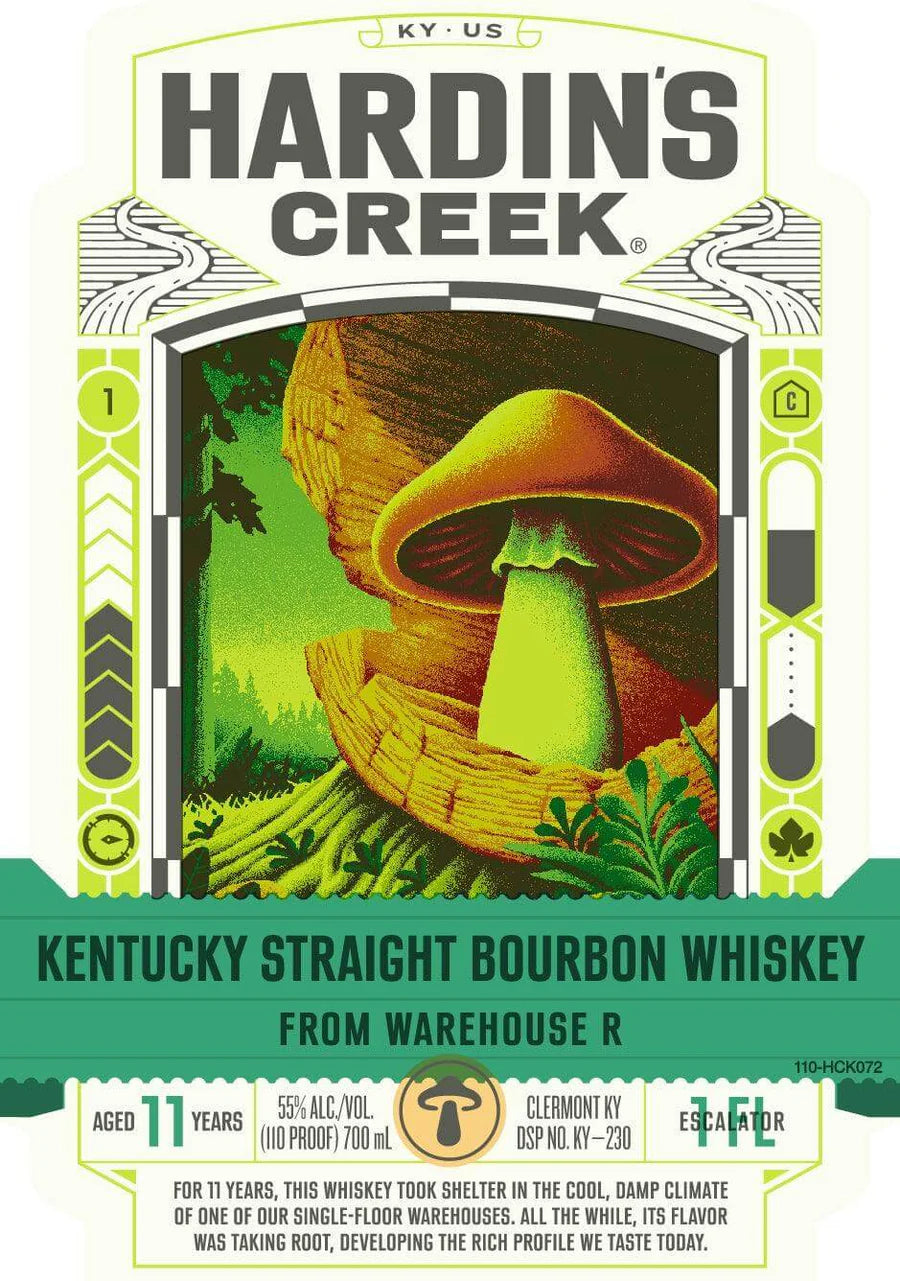 Hardin's Creek Wharehouse Series 1 'Mushroom' 11-year Bourbon (750ml)