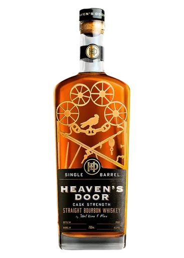 Heaven's Door Single Barrel Cask Strength Straight Bourbon Whiskey (750ml)