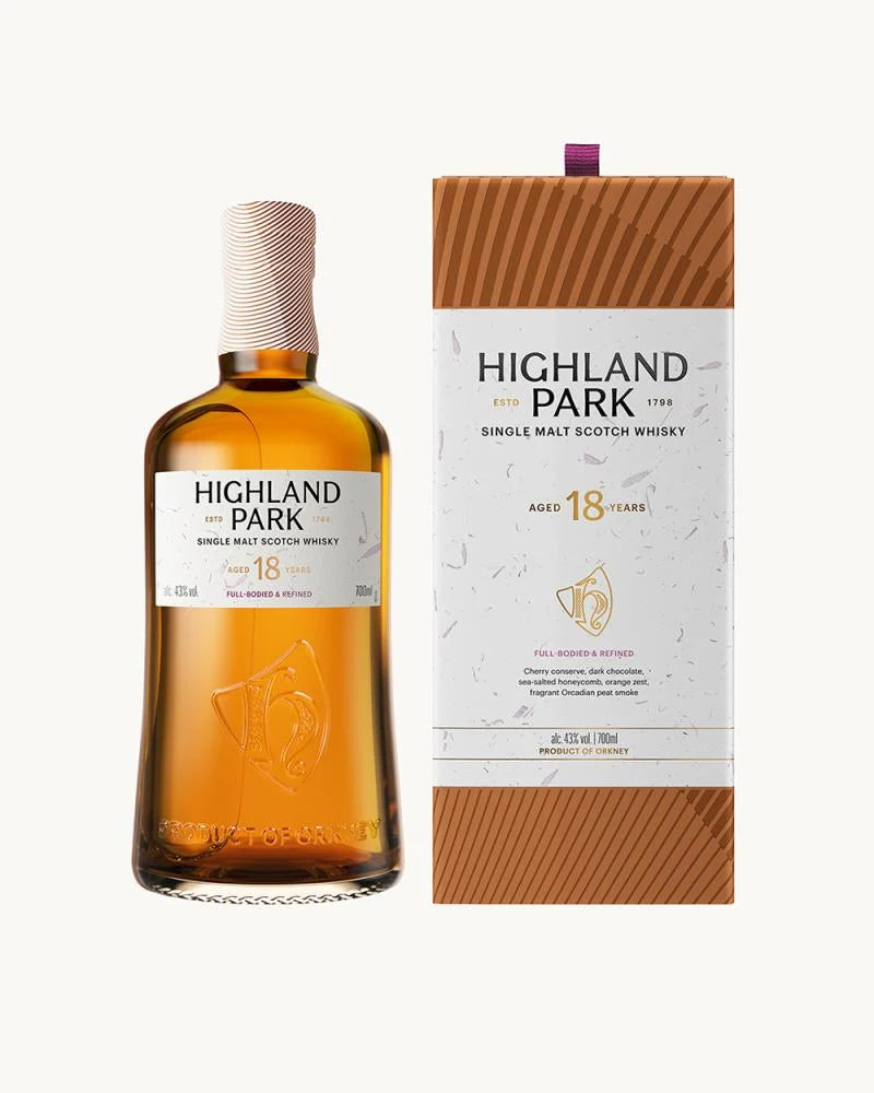 Highland Park 18 Year Old Single Malt Scotch Whisky - 2019 Batch (750ml)
