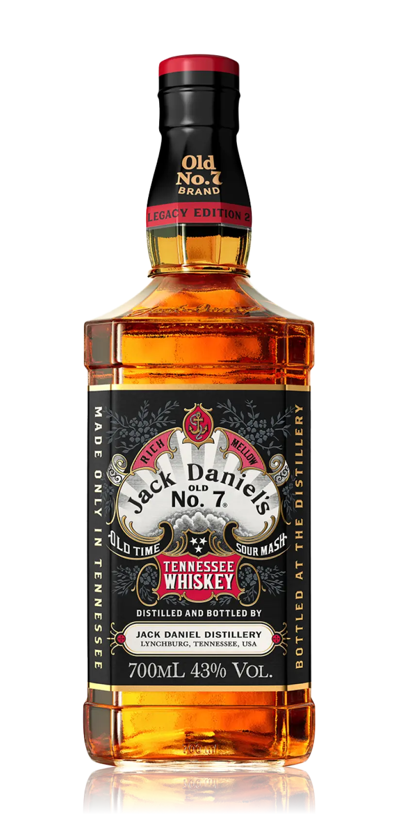 Jack Daniel's Legacy Edition Series Bottle #2 with Box - 2019 Release (750ml)