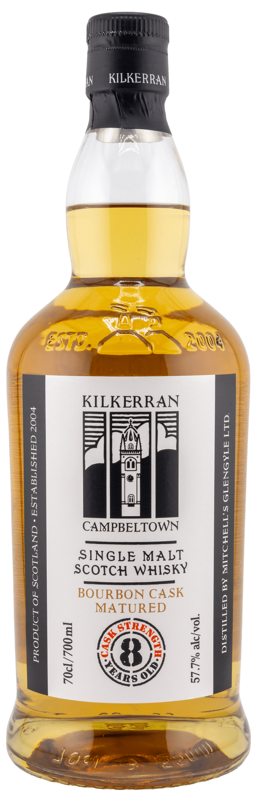 Glengyle Kilkerran 8 Year Cask Strength Bourbon Cask (700ml)