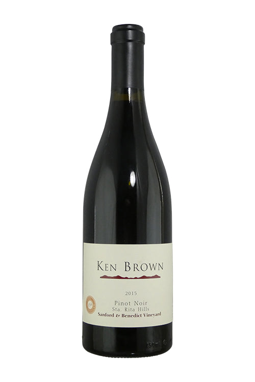Ken Brown Pinot Noir Sanford & Benedict Vineyard Sta. Rita Hills - 2015 (750ml)