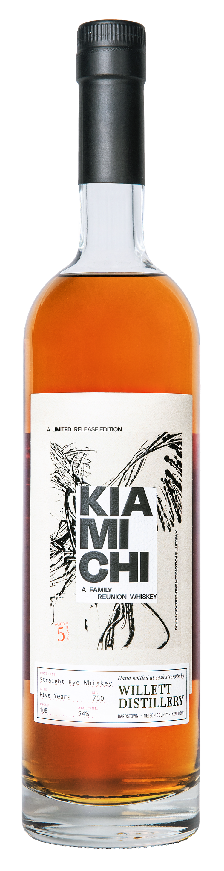 Willett Family Estate Kiamichi 5 Year Straight Rye Whiskey 108 - (750ml)