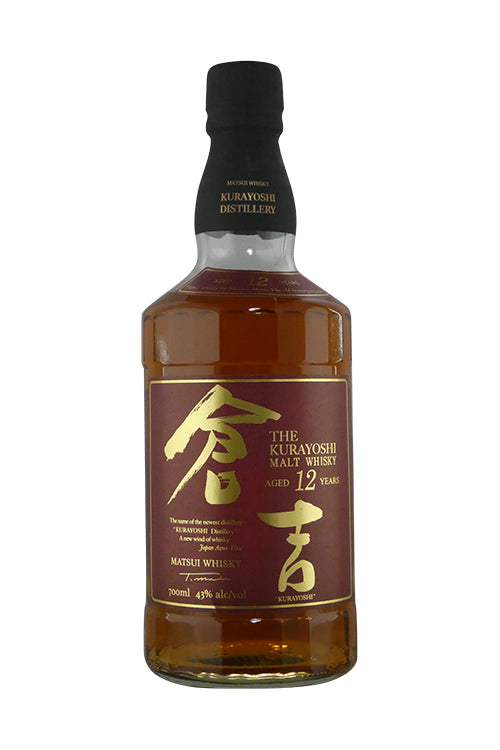 Matsui Whiskey The Matsui Whiskey Kurayoshi 12 yr Pure Malt 92 Proof (750ml)