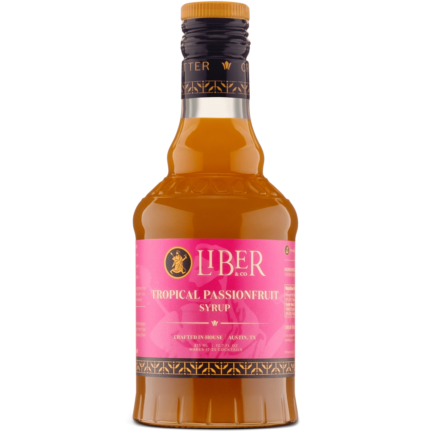 Liber & Co Passionfruit Syrup - (375ml)