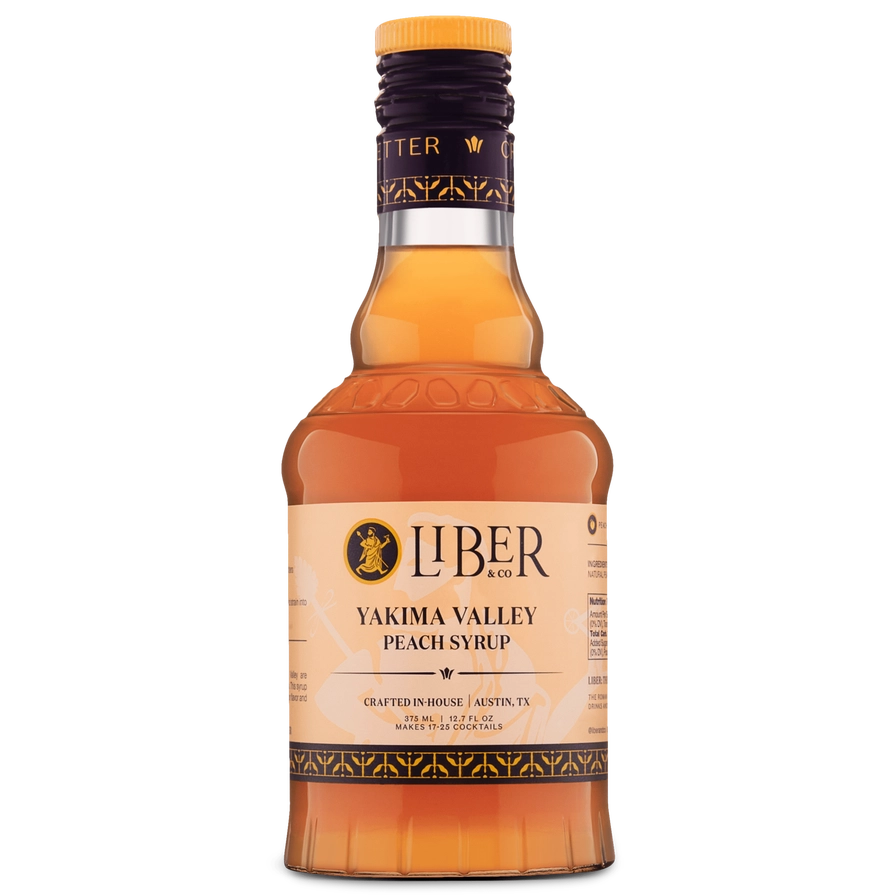 Liber & Co Yakima Valley Peach Syrup - (375ml Btl)