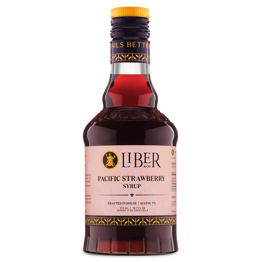 Liber & Co Pacific Strawberry Syrup - (375ml Btl)