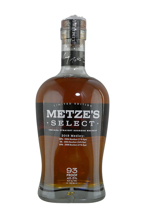 Metze's Select Limited Edition 2015 Medley Straight Bourbon Whiskey (750ml)
