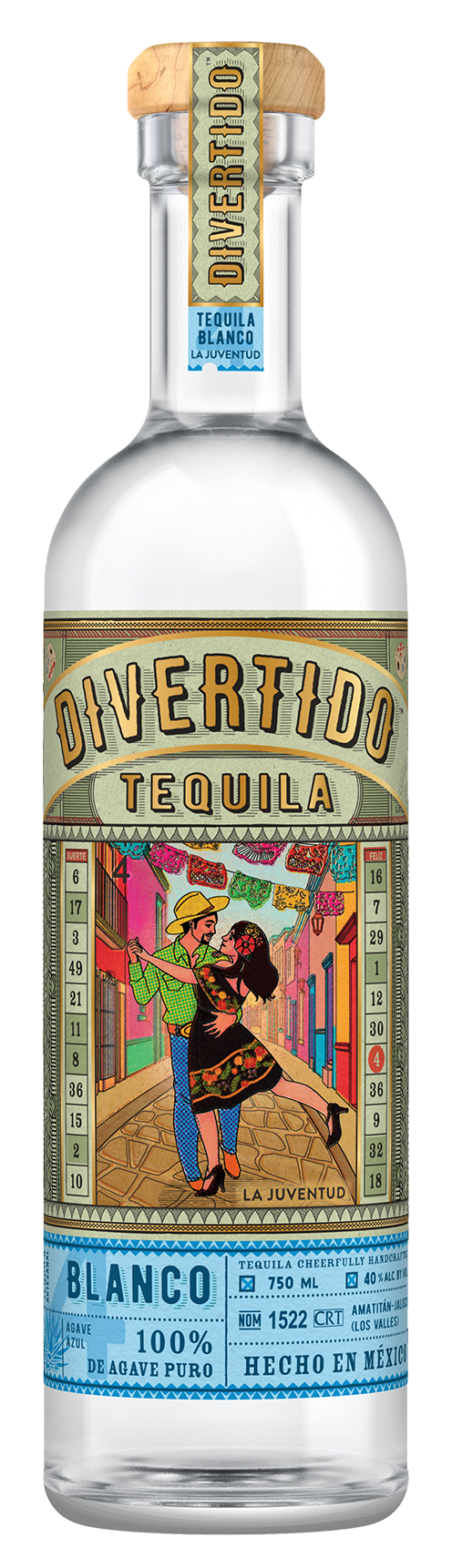 Divertido Tequila Blanco (750 ml)