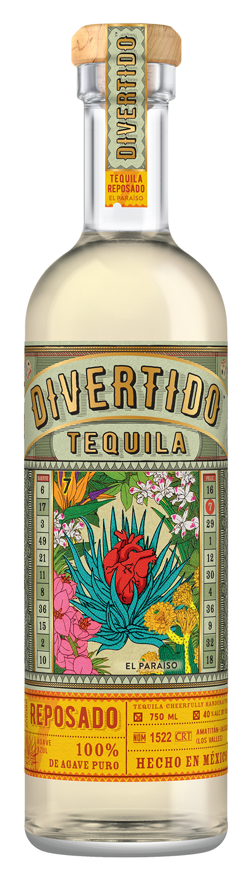 Divertido Tequila Reposado (750 ml)