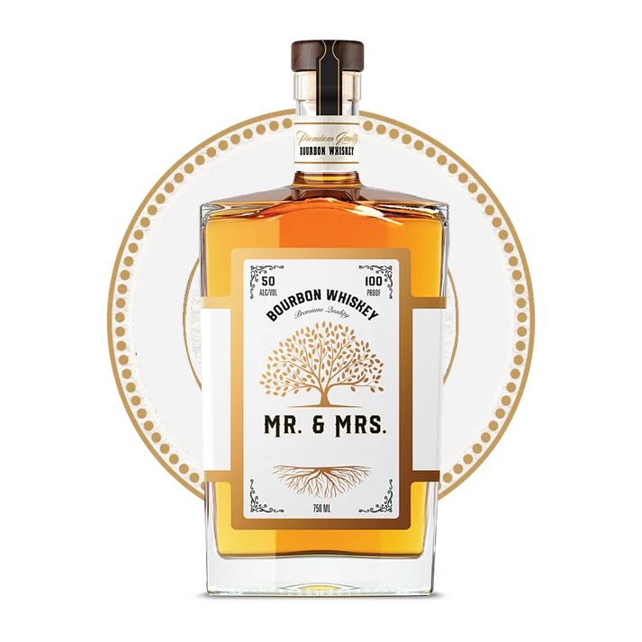 Mr.& Mrs. White Oak Tree 5 year Wheated Bourbon (750ml)