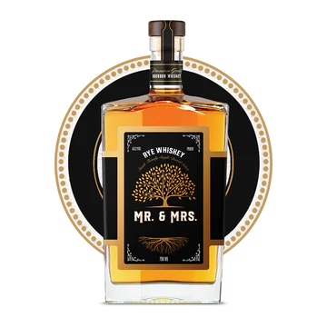 Mr.& Mrs. Black Oak Rye Whiskey (750ml)