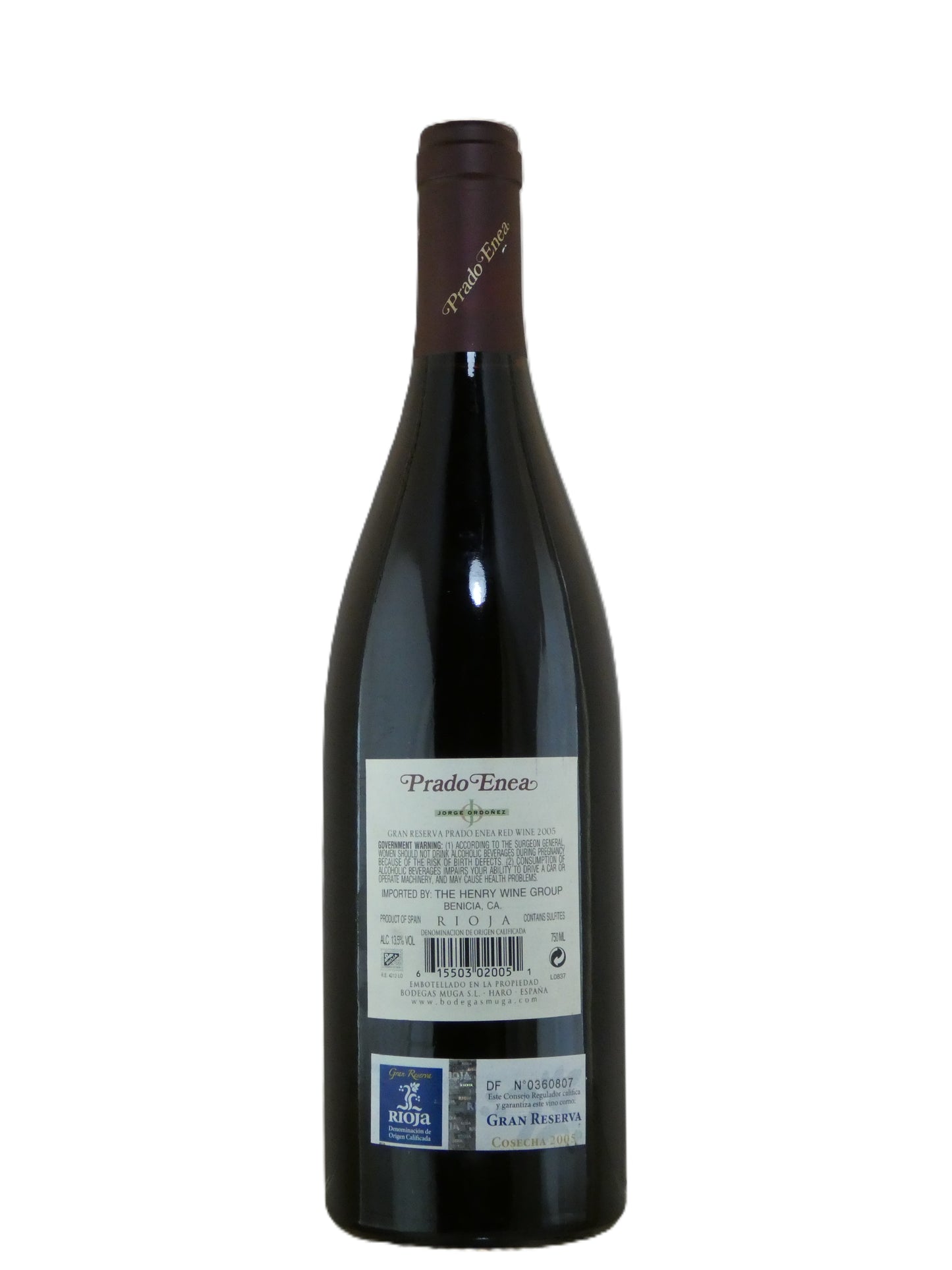 Muga Prado Enea Gran Reserva - 2005 (750ml)
