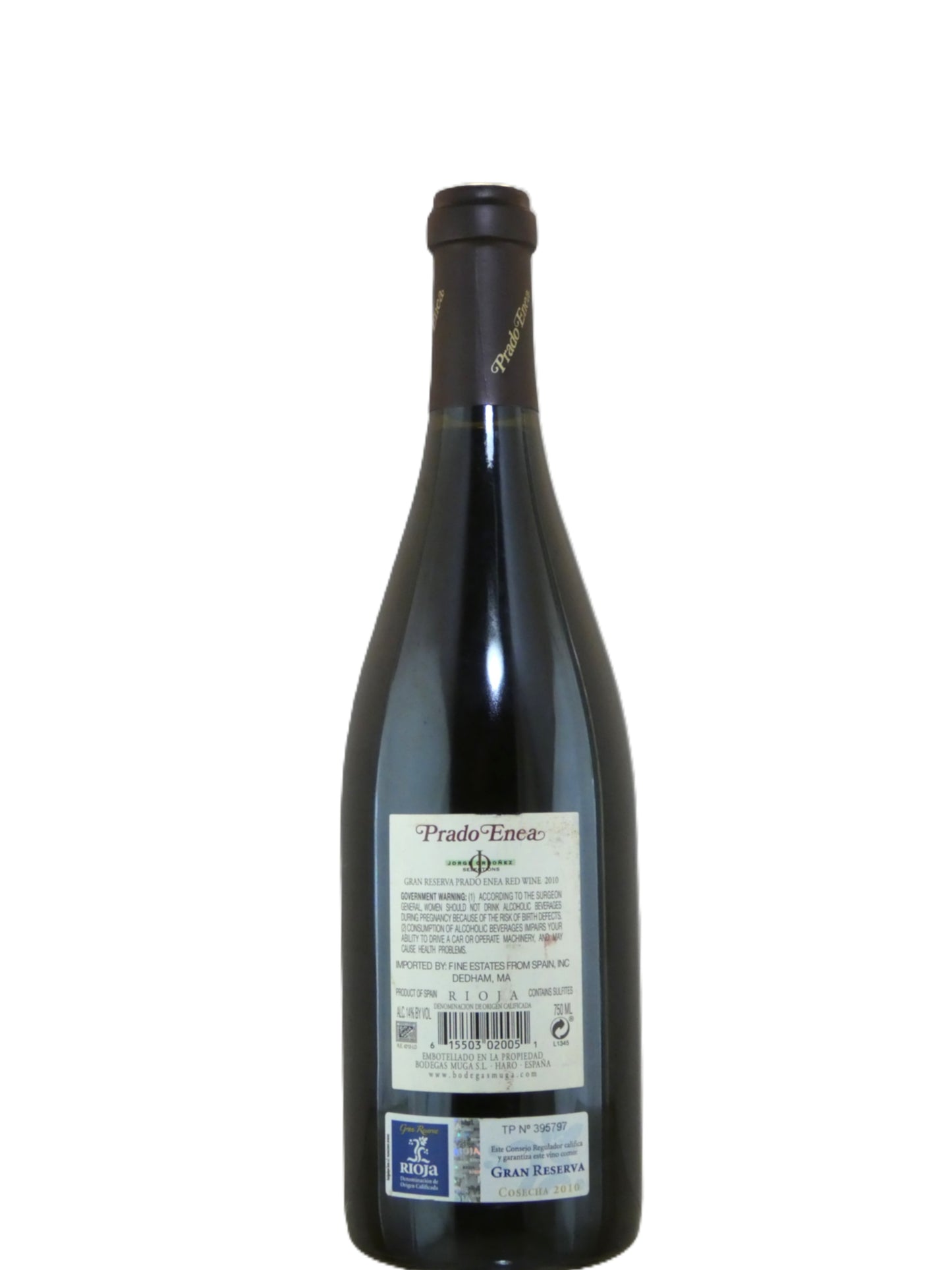 Muga Prado Enea Gran Reserva - 2010 (750ml)