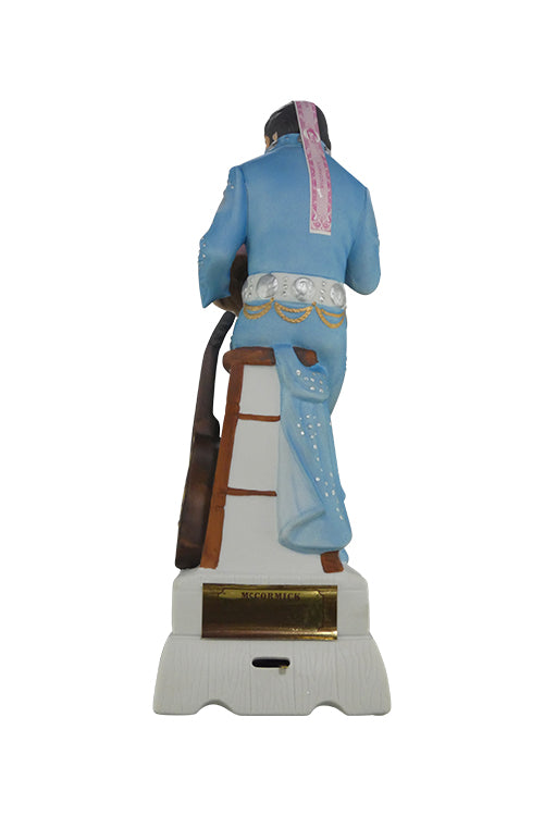 McCormick Distilling Straight Bourbon Whiskey Elvis Teady Bear Music Box (750ml)