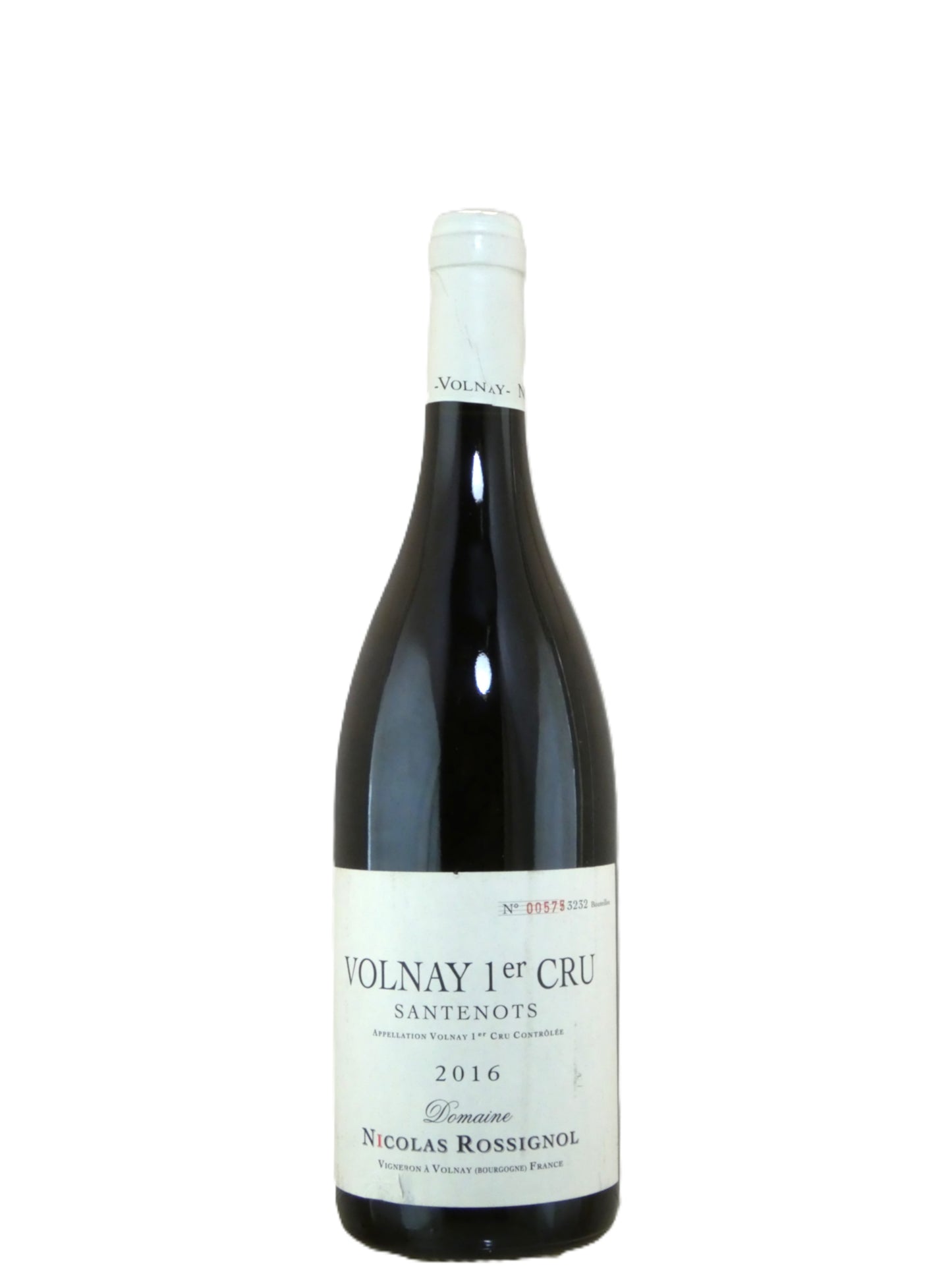 Nicolas Rossignol Volnay 1er Cru Santenots - 2016 (750ml)