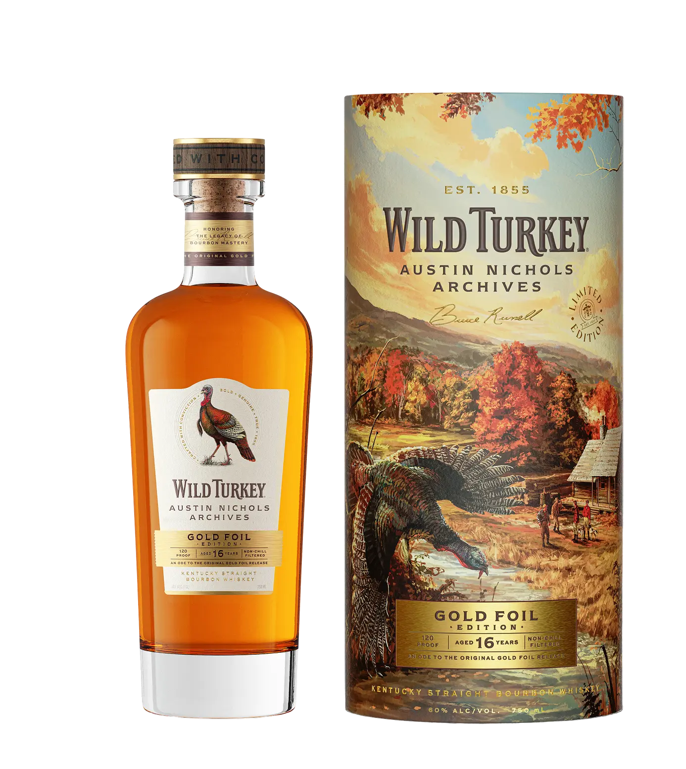 Wild Turkey Gold Foil Edition 16-Year Kentucky Straight Bourbon (750ml)