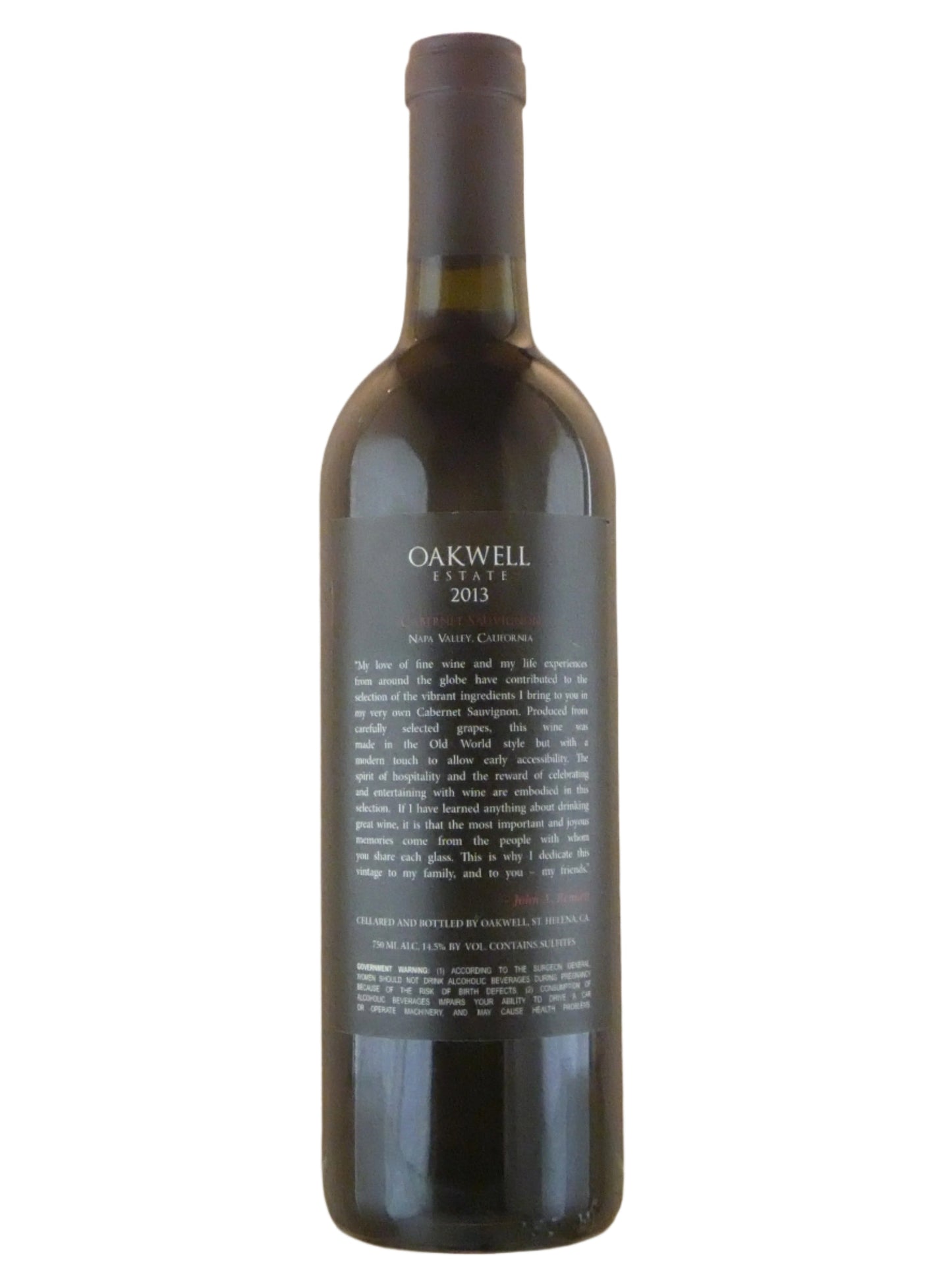 Oakwell Estate Napa Valley - 2013 (750ml)