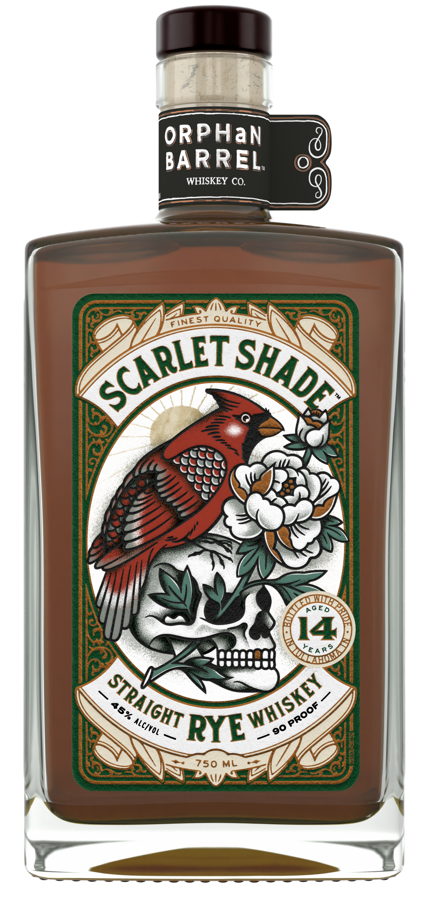 Orphan Barrel 14-year Rye Scarlet Shade (750ml)