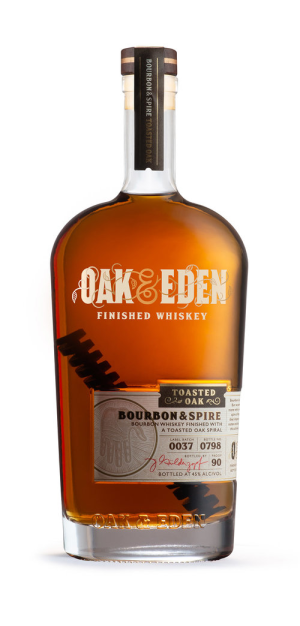 Oak & Eden Toasted Oak Bourbon & Spire Whiskey (750ml)