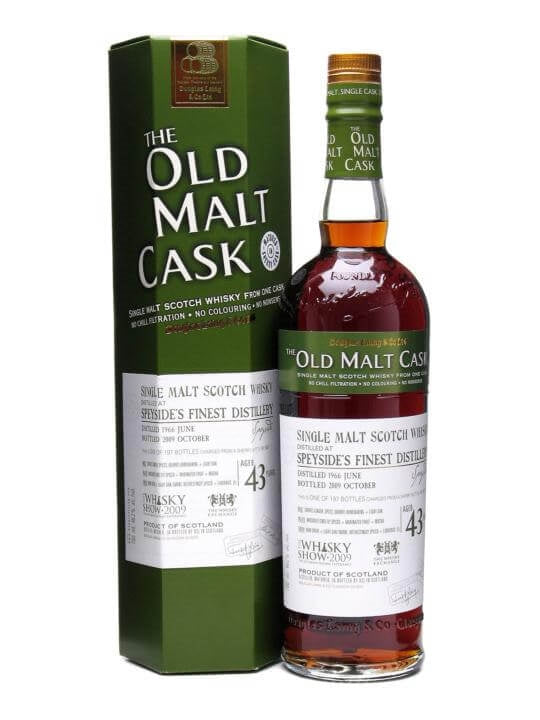 Speyside 1966 43-Year Old Sherry Cask The Whisky Show Douglas Laing Old Malt Cask (700ml)