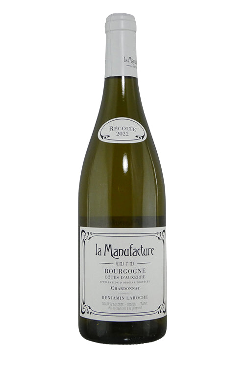 La Manufacture Bourgogne Cotes D’Auxerre Chardonnay - 2022 (750ml)