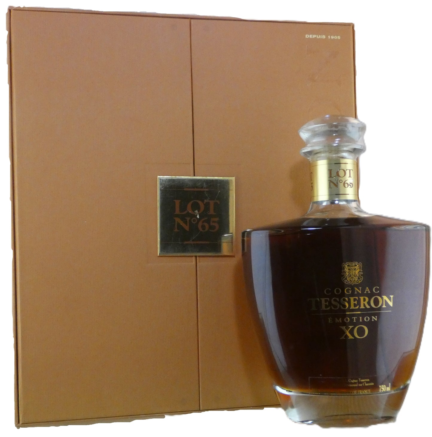 Tesseron Lot No. 65 X.O. Emotion Grande Champagne Cognac (750ml)