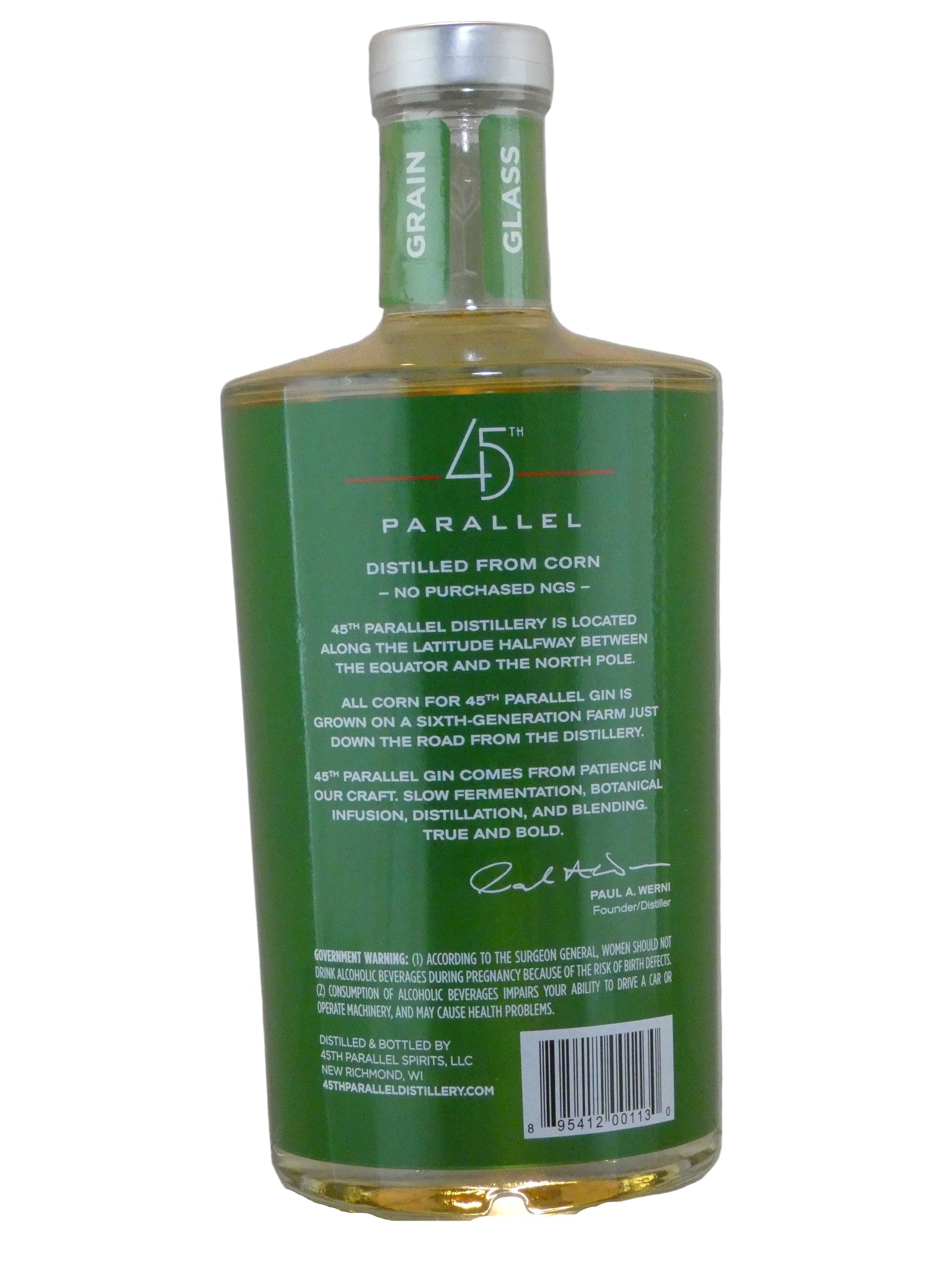 45th Parallel Gin (750 ml)