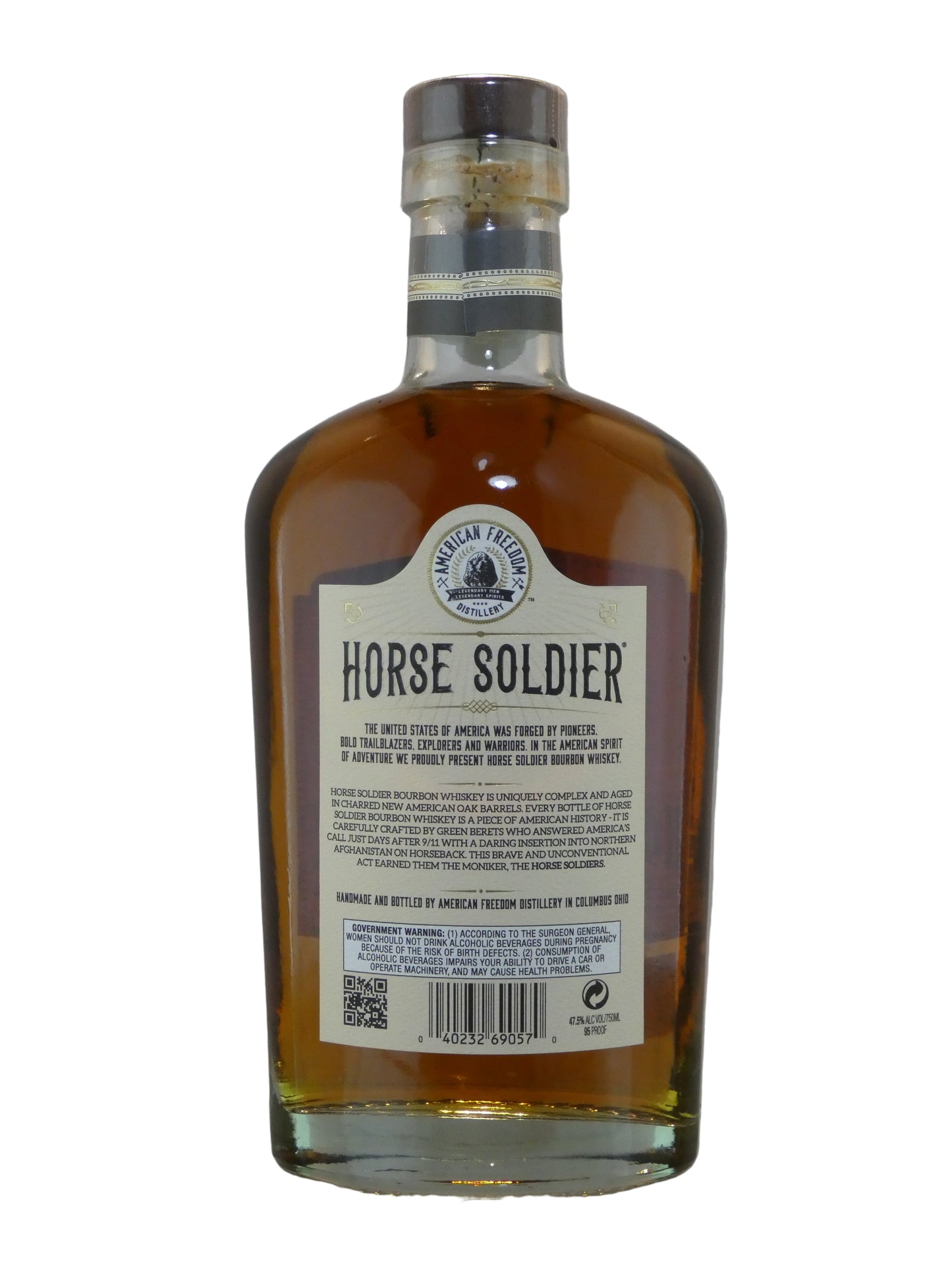 American Freedom Distillery 'Horse Soldier' Signature Small Batch Bourbon Whiskey (750ml)