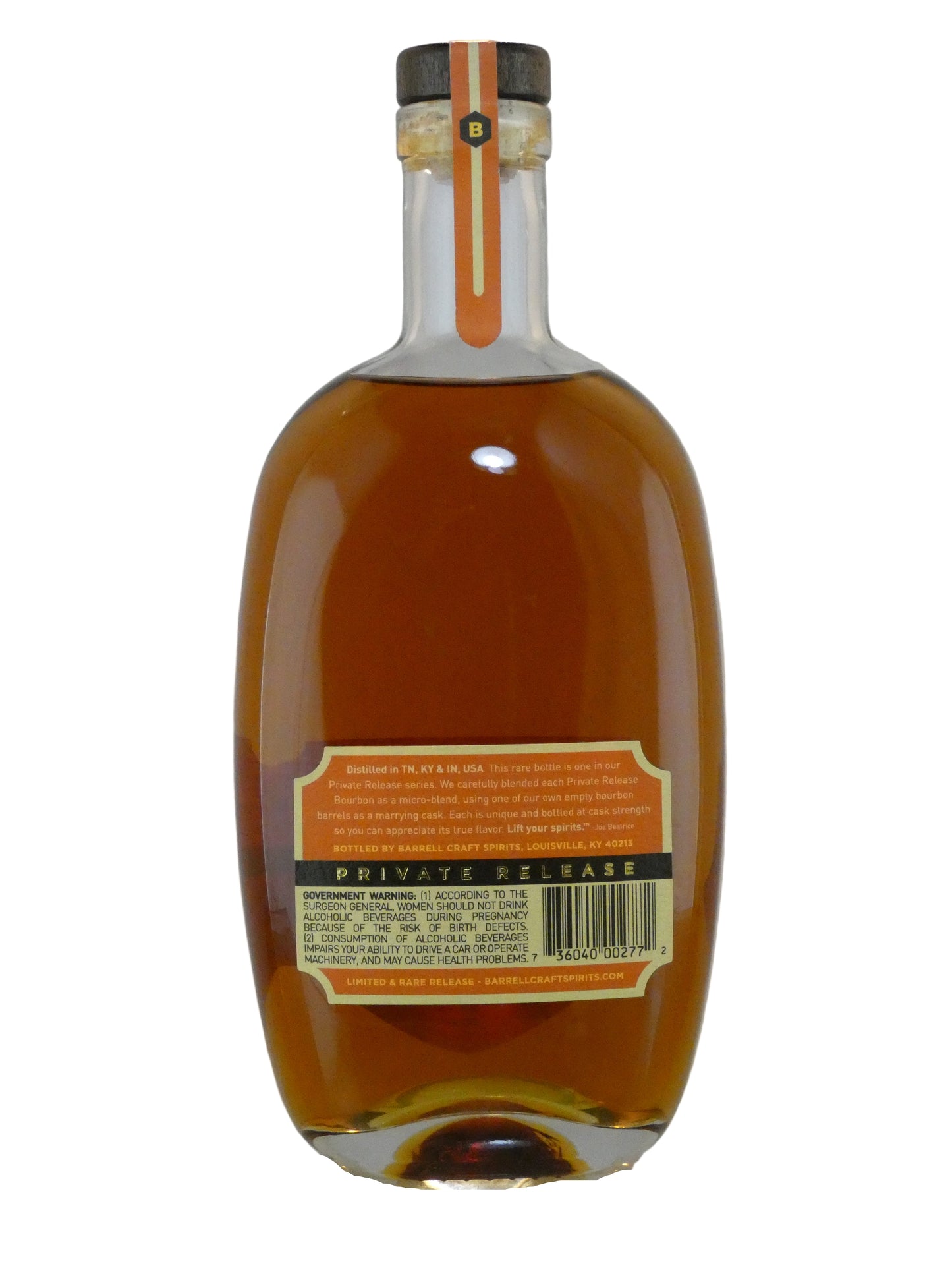 Barrell Bourbon Private Release Blend #DO1K 112.78 (Casker's) (750ml)