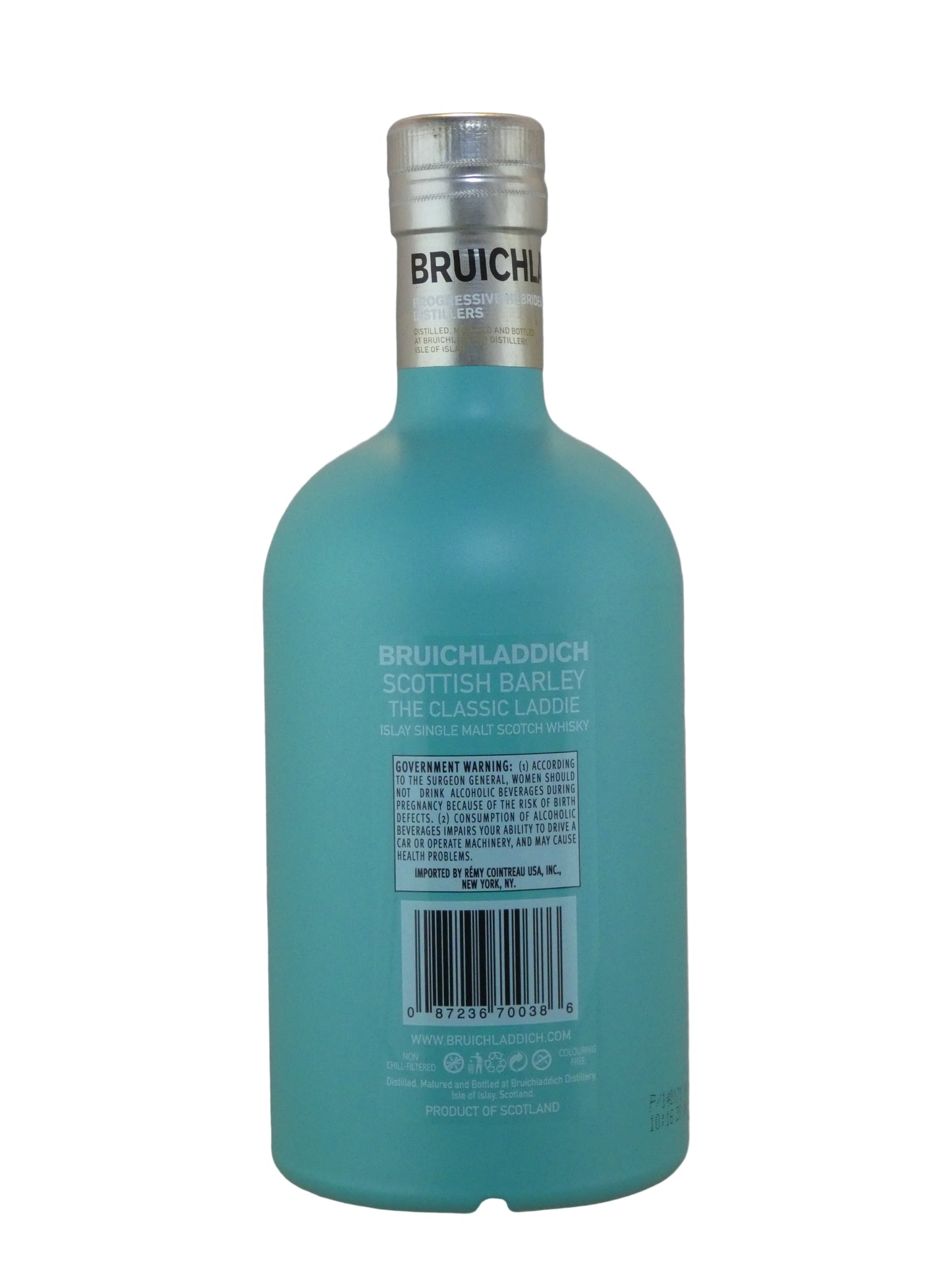 Bruichladdich The Classic Laddie Scottish Barley Unpeated Single Malt Scotch Whisky (750ml)