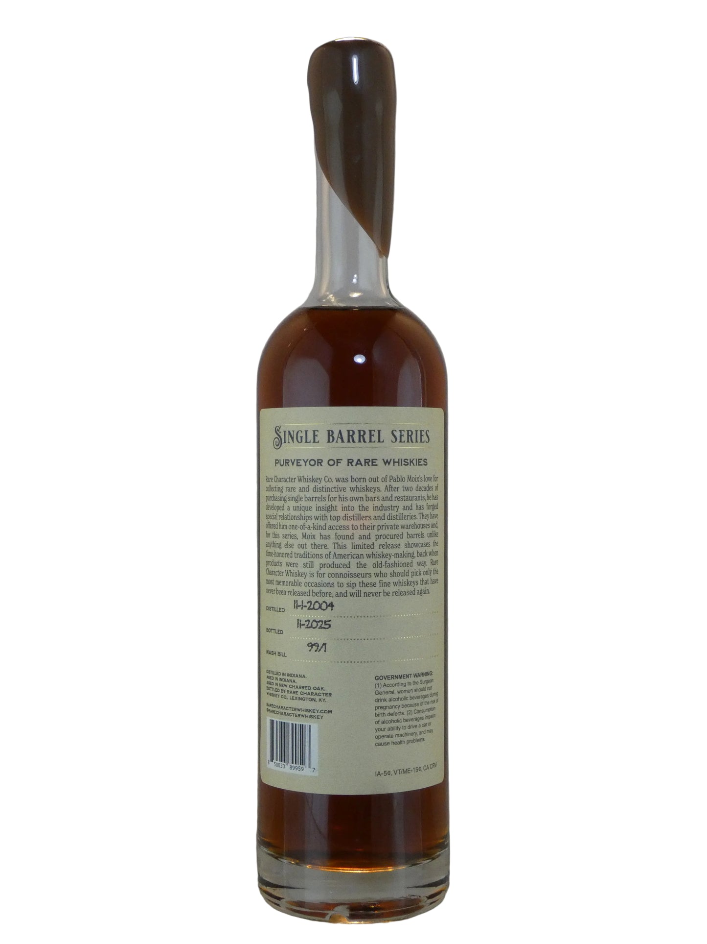 Rare Character 21-Year Light Whiskey Schneider's Barrel 146.37 Proof (750ml)