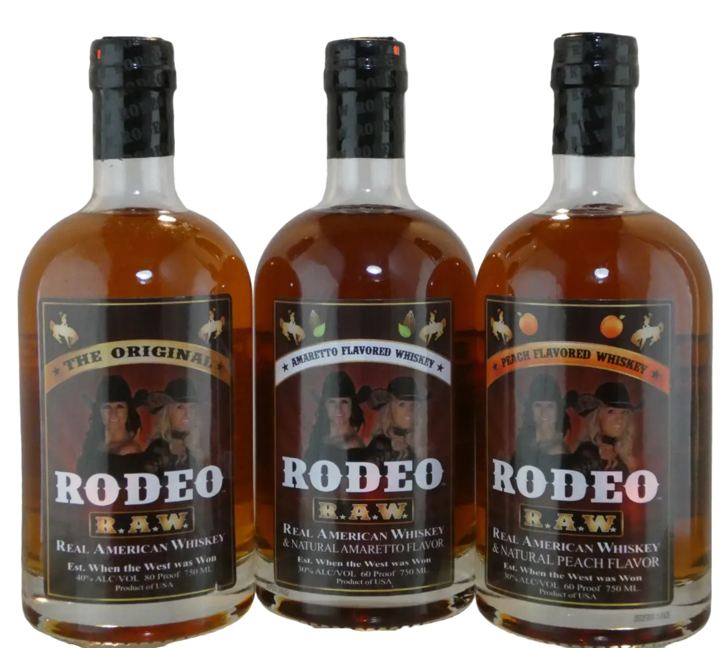 Rodeo R.A.W. 3 Bottle Bundle - (750mL)