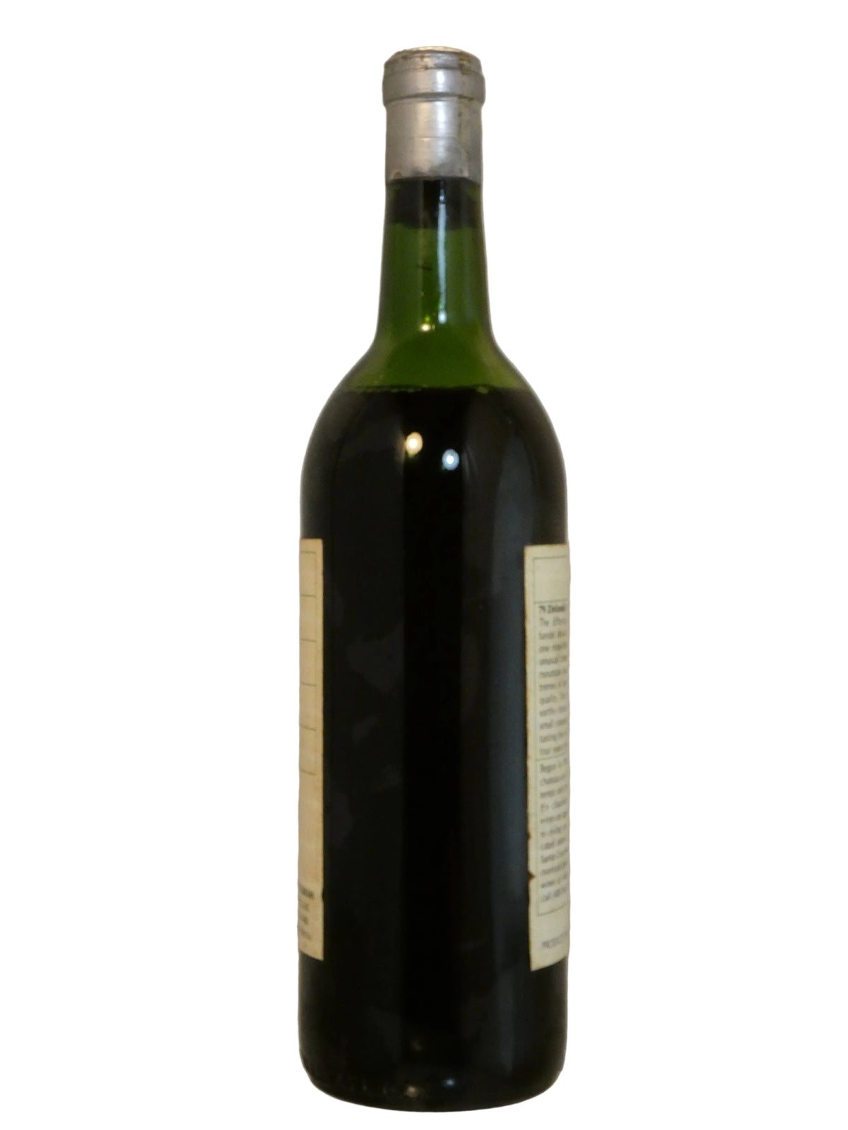 Ridge Vineyards York Creek Zinfandel (High Mid Shoulder) - 1979 (750ml)