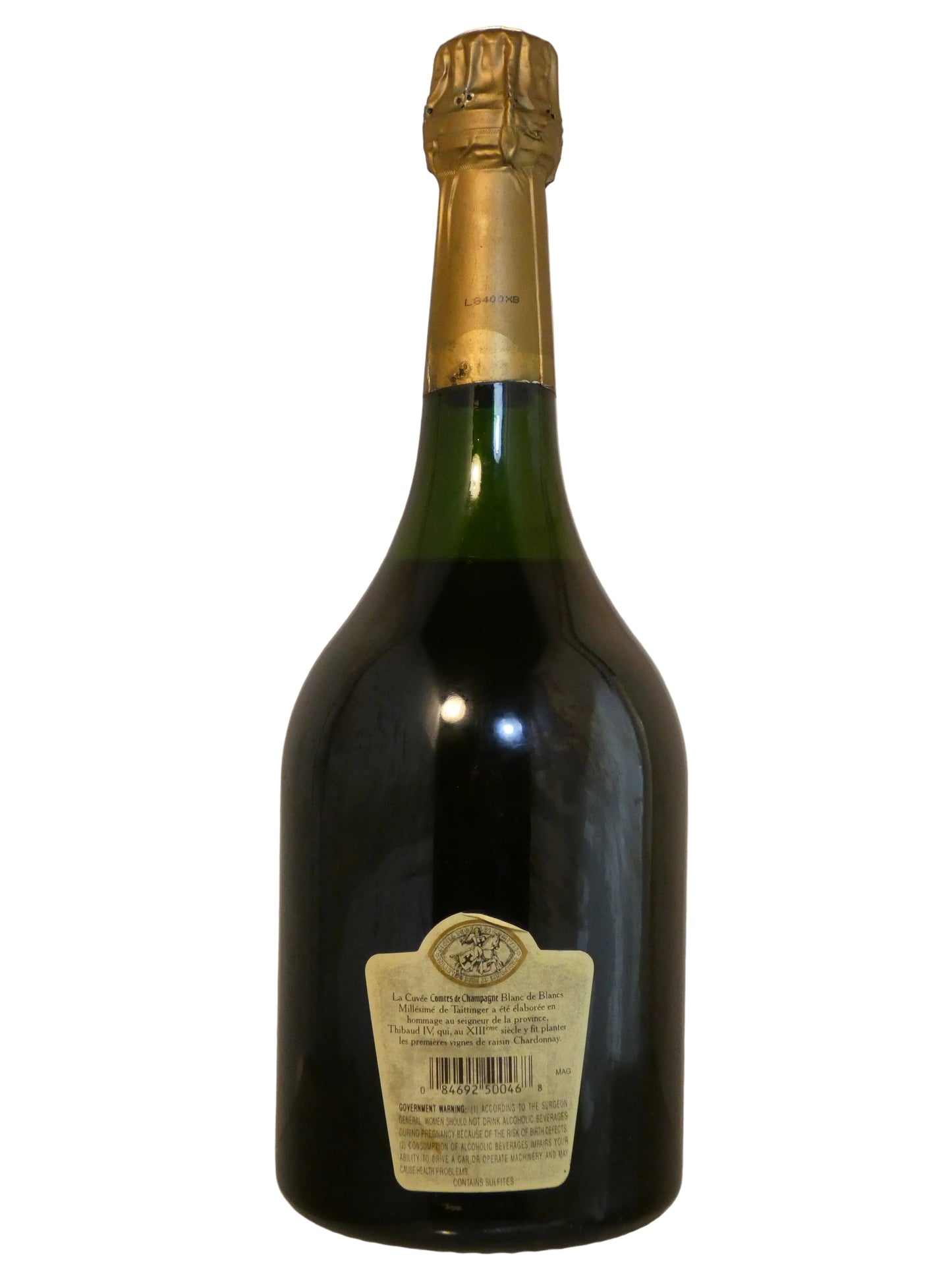 Taittinger Comtes de Champagne Damaged Label/ High Shoulder - 1993 (1.5L)