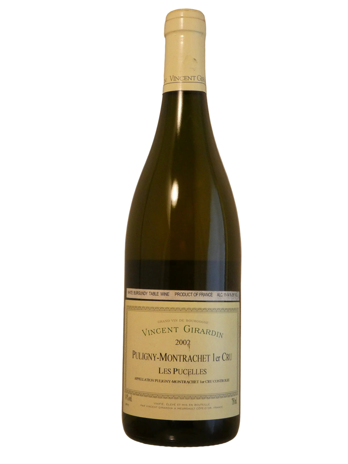 Vincent Girardin Puligny-Montrachet 1er Cru Les Pucelles - 2002 (750ml)