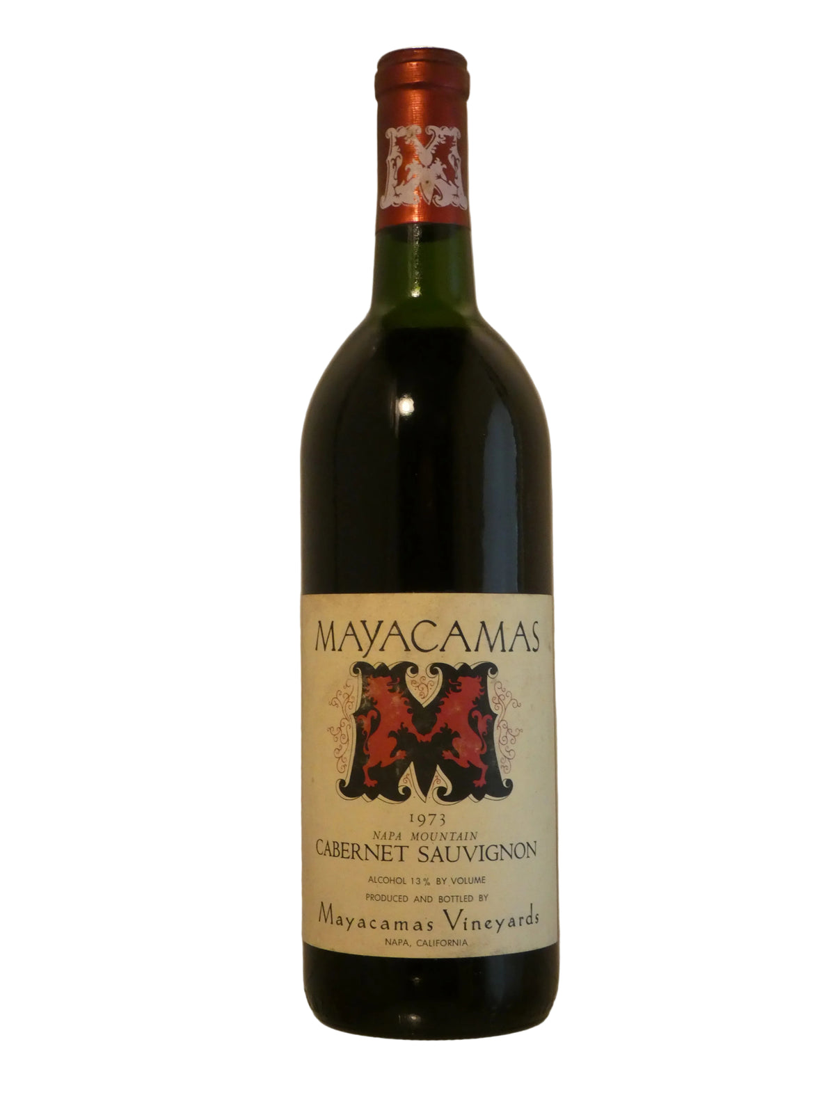 Mayacamas Vineyards Mayacamas Vineyard Cabernet Sauvignon - 1973 (750ml)