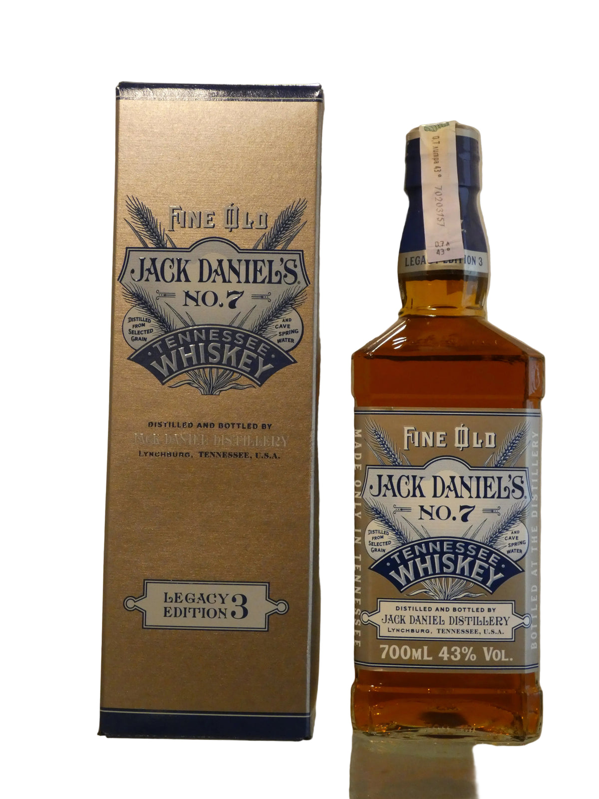 Jack Daniel's Legacy Edition Series Bottle #3 - 2020 Bulgarian Release (700ml)