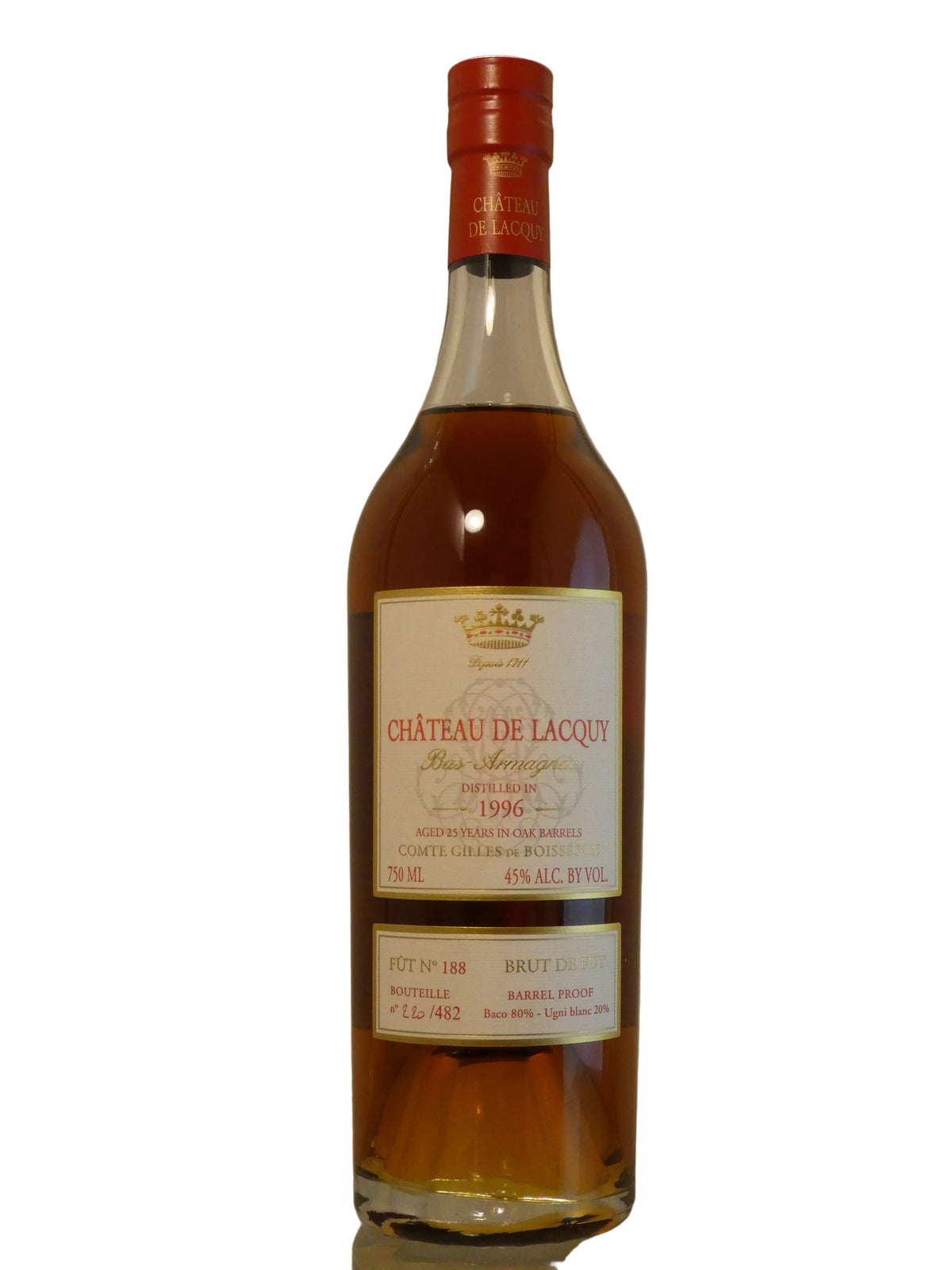 Chateau de Lacquy Armagnac - 1996 (700ml)