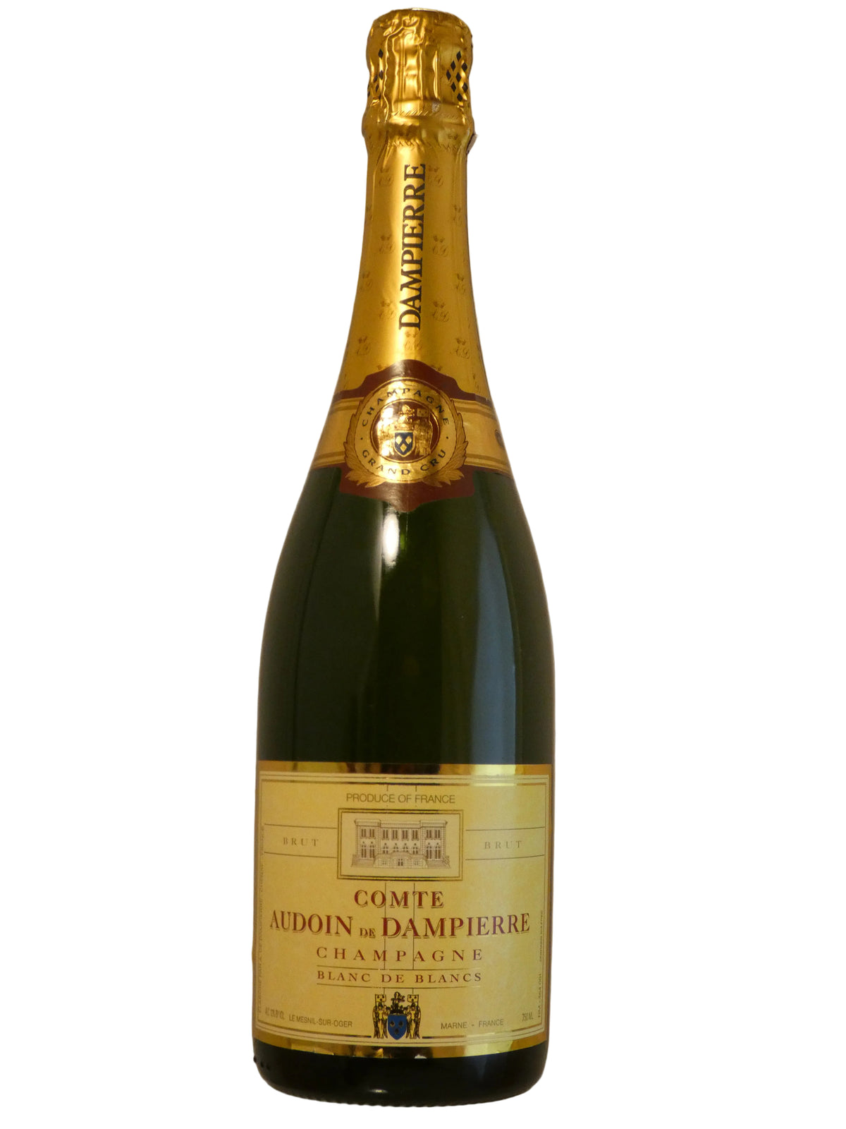 Comte Audoin de Dampierre Blanc de Blancs Grand Cru Brut - NV (750ml)