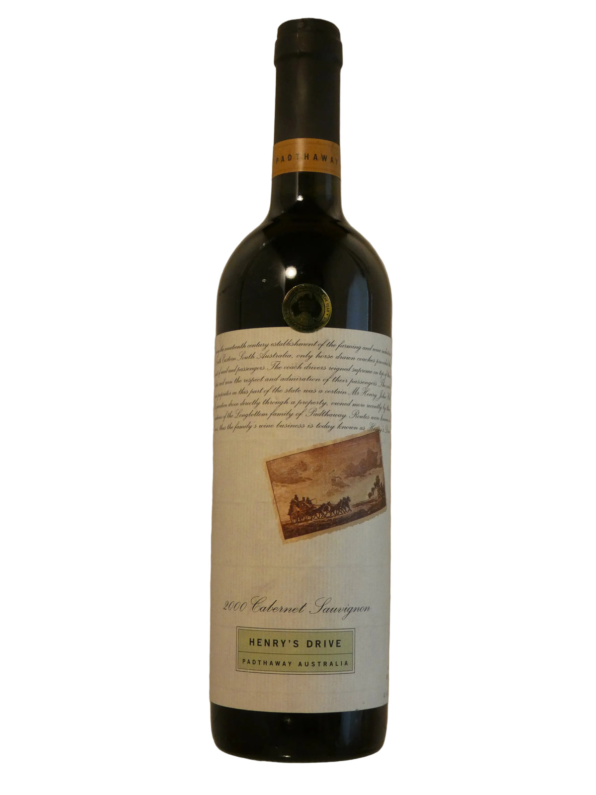 Henry's Drive - Vintage Longbottom Cabernet Sauvignon - 2000 (750ml)