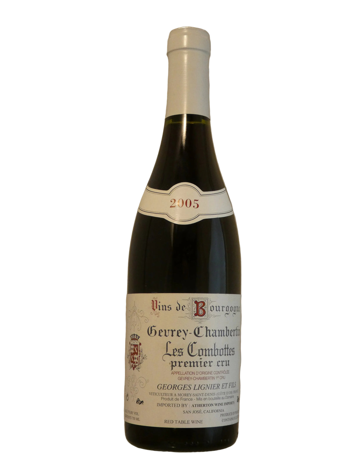 Georges Lignier & Fils Gevrey-Chambertin 1er Cru Les Combottes - 2005 (750ml)