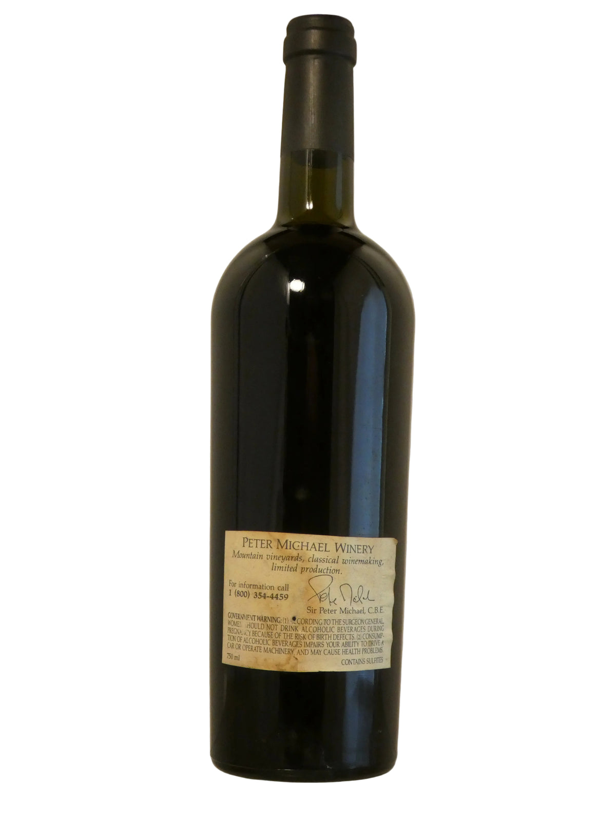 Peter Michael Les Pavots (damaged label) - 2010 (750ml )